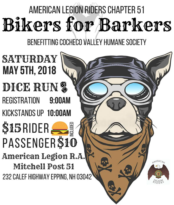 Bikers for Barkers Event